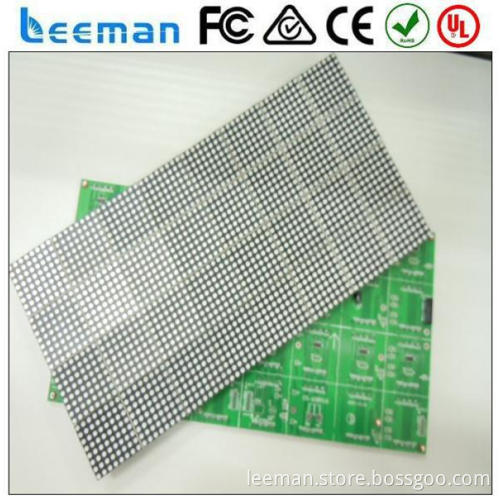 black smd led display Leeman P8 SMD dot matrix led screen module outdoor wearable led display